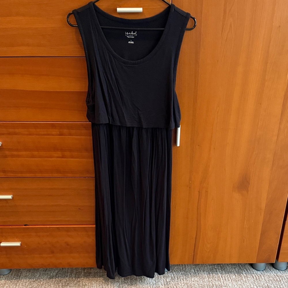 Isabel Maternity by Ingrid & Isabel Black Maxi Dress
